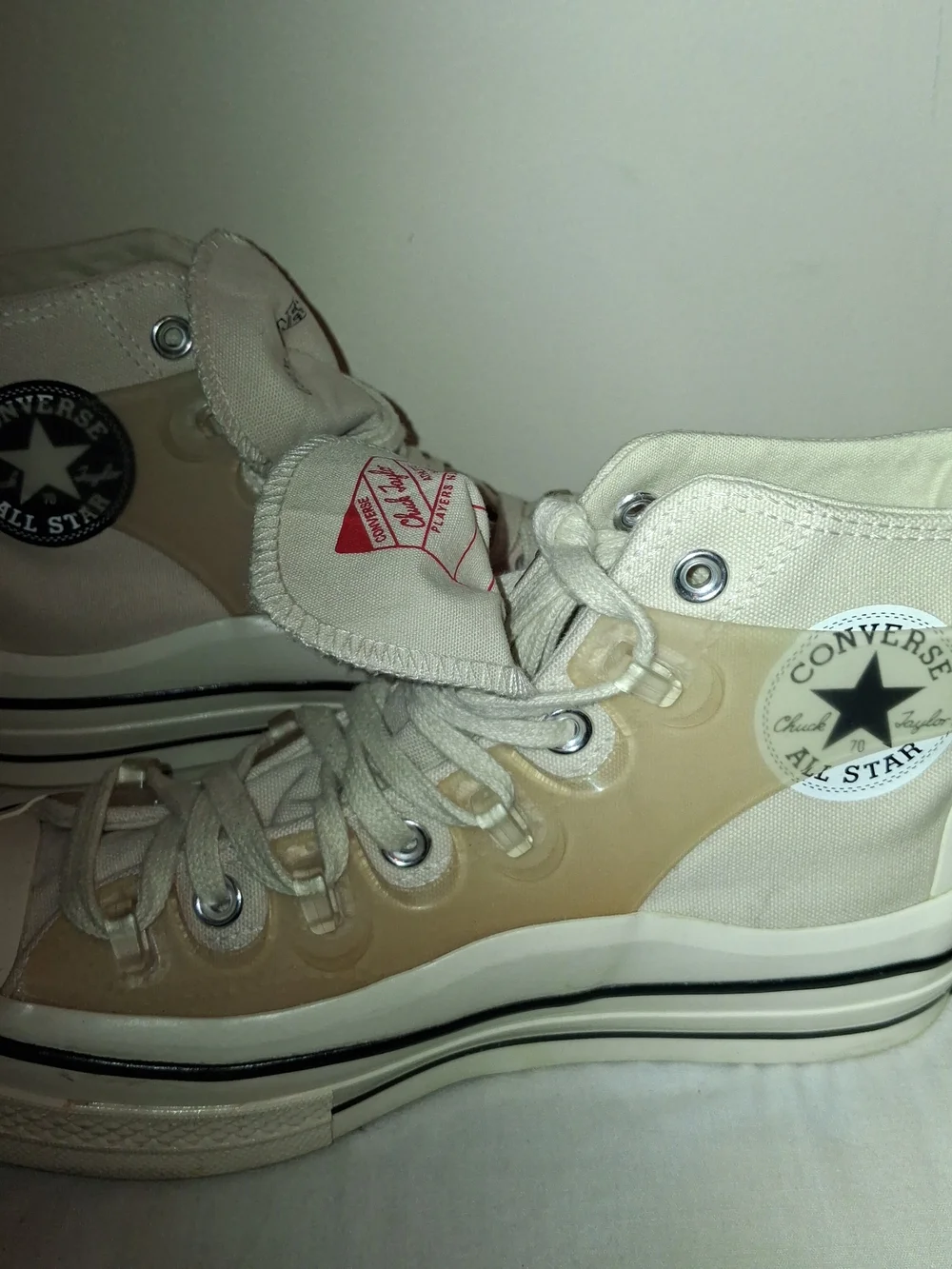 Converse x Kim Jones Chuck 70 High Top Sneakers Ivory Natural 171258C